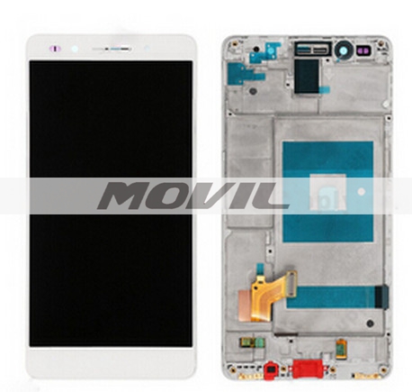 LCD screen display+touch panel digiziter with frame For Huawei Honor 7 White or gold or black